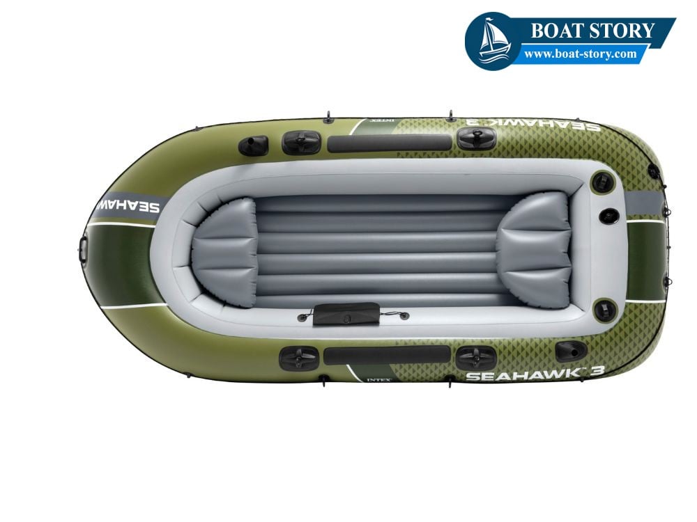 เรือยาง INTEX รุ่น SEAHAWK 3 นั่งได้ 3 ท่าน  อุปกรณ์ครบพร้อมปั๊มสูบลม_3